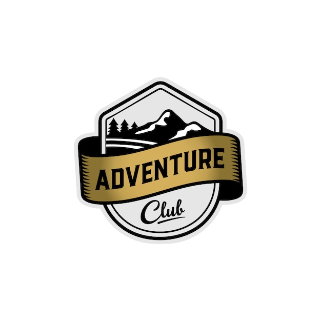 Download Free Adventure Mountain Badge Logo Template Premium Vector Use our free logo maker to create a logo and build your brand. Put your logo on business cards, promotional products, or your website for brand visibility.