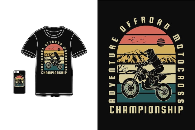 retro motocross t shirts