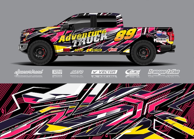 Download Free Adventure Vehicle Wrap Illustration Premium Vector Use our free logo maker to create a logo and build your brand. Put your logo on business cards, promotional products, or your website for brand visibility.