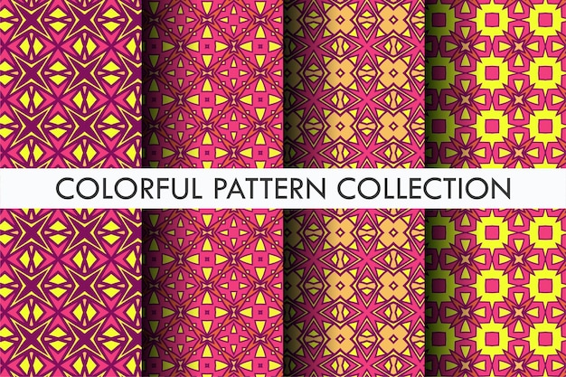 Premium Vector | Aesthetic autumn pattern collection decor