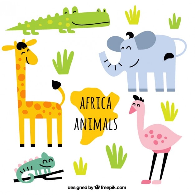 Download Africa animals Vector | Free Download