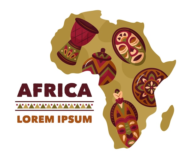 Map Of Africa Logo