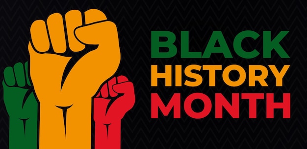 Premium Vector | African American History Or Black History Month