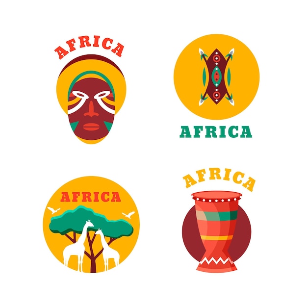 Africa Logo Template Logo Templates Logo African Logo Images