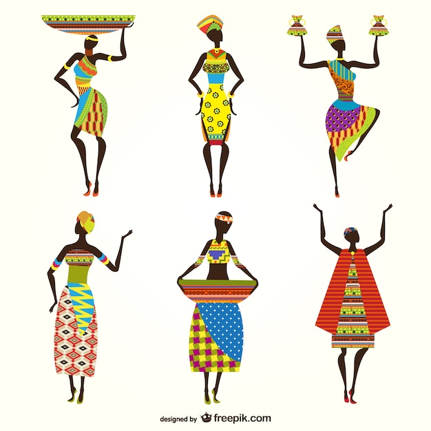 Free Vector | African women vectors