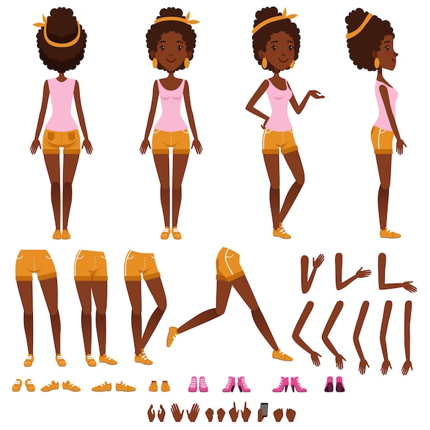 アフロ 女の子 キャラクター アフロ 女の子 キャラクター
