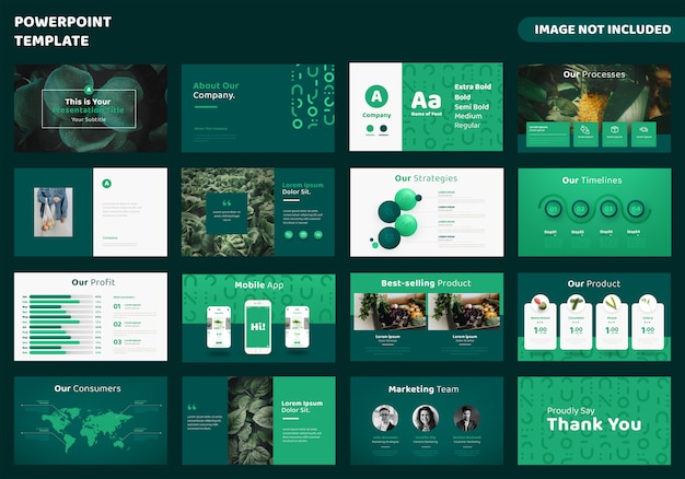 Premium Vector Agriculture Business Powerpoint Presentation Template