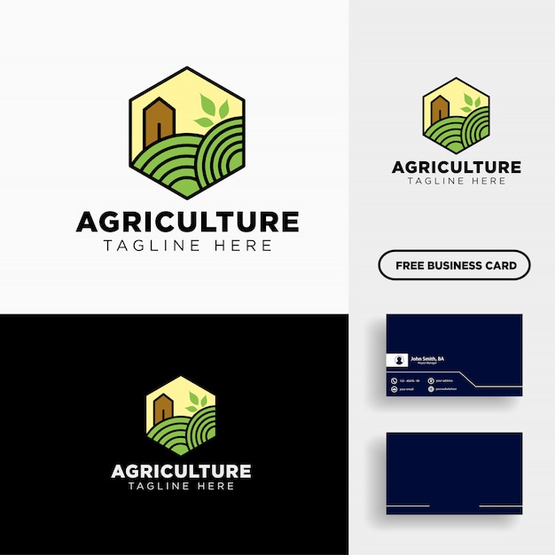 Download Free Agriculture Eco Green Line Art Logo Template Icon Element Use our free logo maker to create a logo and build your brand. Put your logo on business cards, promotional products, or your website for brand visibility.
