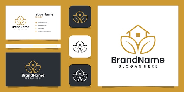 Download Free Agriculture House Illustration Graphic Logo With Business Card Use our free logo maker to create a logo and build your brand. Put your logo on business cards, promotional products, or your website for brand visibility.