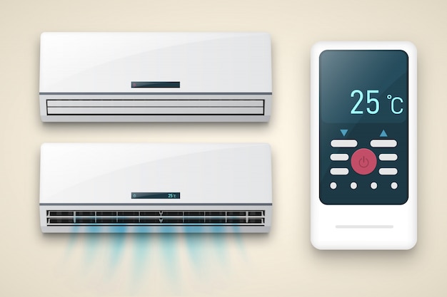 Download Free Air Conditioner Mockup Premium Vector Use our free logo maker to create a logo and build your brand. Put your logo on business cards, promotional products, or your website for brand visibility.
