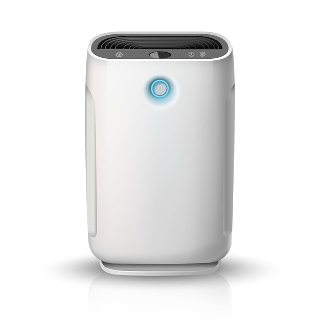 Premium Vector | Air purifier, on white background illustration icon ...