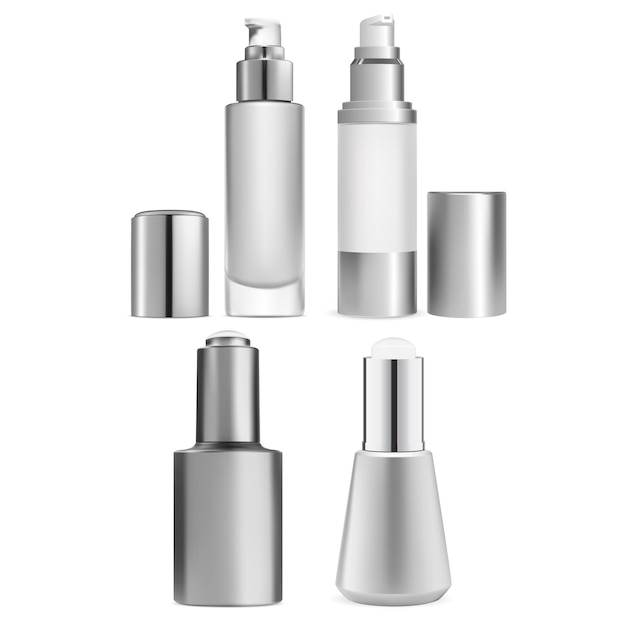 Download Premium Vector Airless Pump Serum Bottle Design