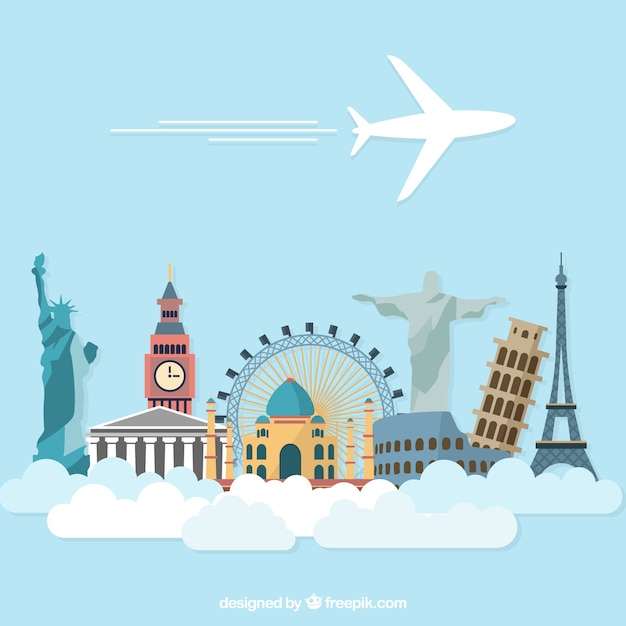 free clipart airplane travel - photo #39