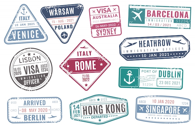 Download Free Airport Stamps Vintage Travel Passport Visa Immigration Arrived Use our free logo maker to create a logo and build your brand. Put your logo on business cards, promotional products, or your website for brand visibility.