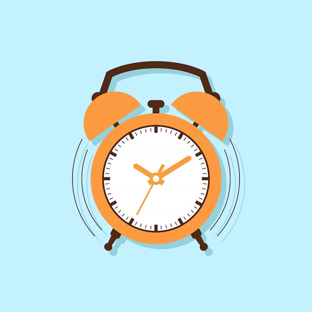 Premium Vector | Alarm clock