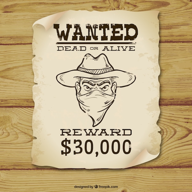 Wanted Dead Vectors, Photos and PSD files | Free Download