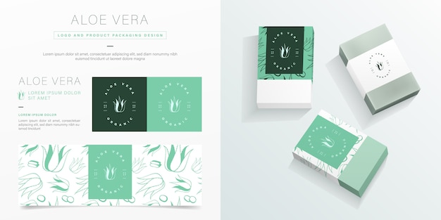 Download Free Aloe Vera Logo And Packaging Design Template Organic Soap Package Mockup Premium Vector PSD Mockups.