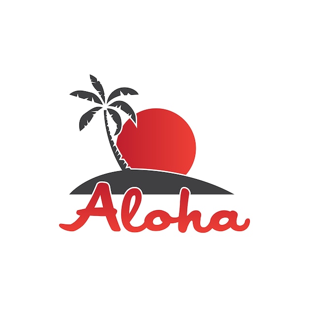 Download Free Aloha Logo Premium Vector Use our free logo maker to create a logo and build your brand. Put your logo on business cards, promotional products, or your website for brand visibility.