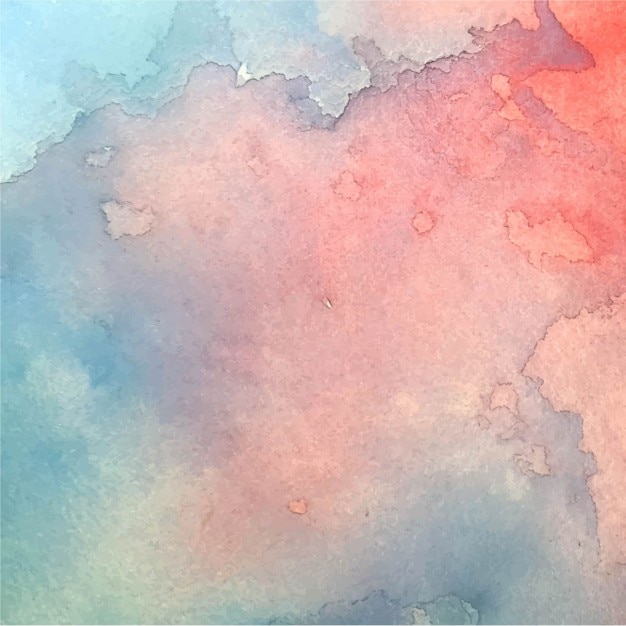 Red White And Blue Watercolor Background