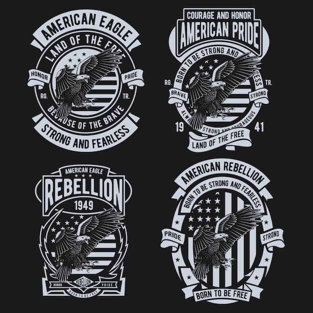 Download Free American Eagle Design Premium Vector Use our free logo maker to create a logo and build your brand. Put your logo on business cards, promotional products, or your website for brand visibility.