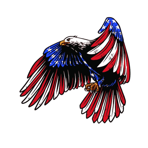 Download Premium Vector | American eagle