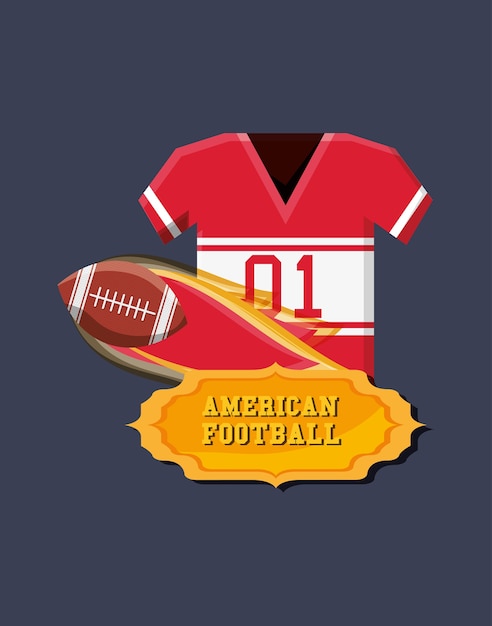Download Free American Football Emblem With Jersey And Ball On Fire Premium Vector Use our free logo maker to create a logo and build your brand. Put your logo on business cards, promotional products, or your website for brand visibility.