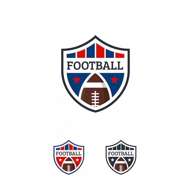Download Free American Football Logo Badge Premium Vector Use our free logo maker to create a logo and build your brand. Put your logo on business cards, promotional products, or your website for brand visibility.
