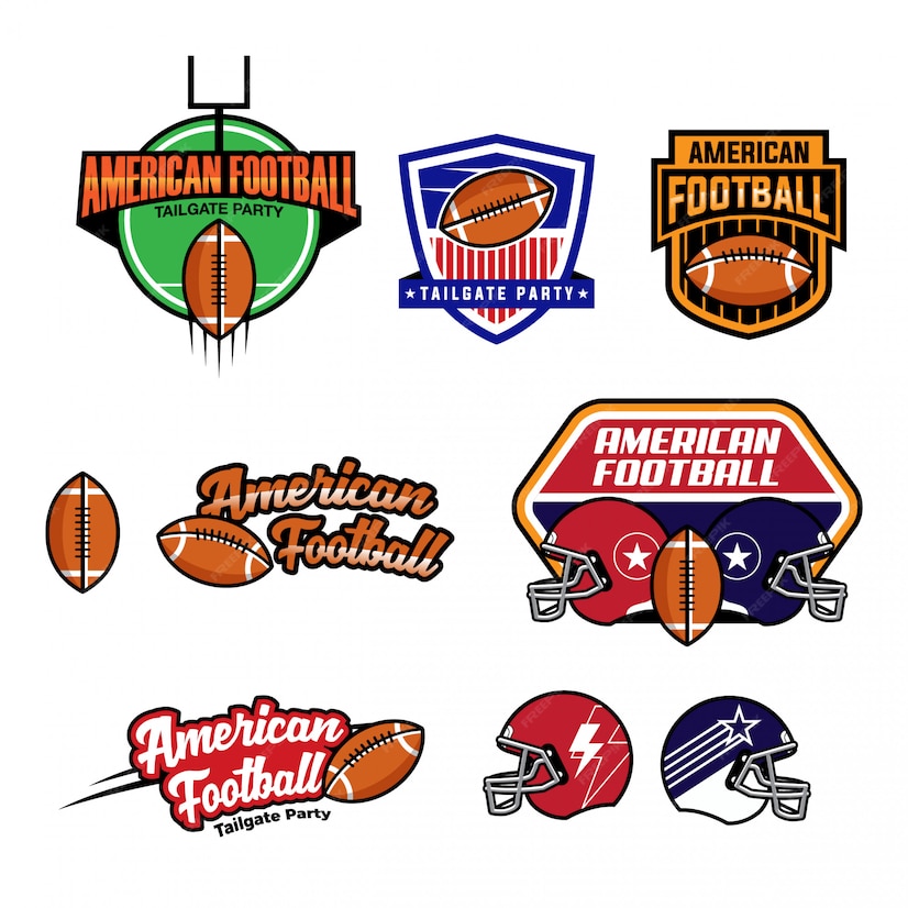 Premium Vector | American football logo