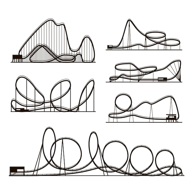 Rollercoaster Images Free Vectors Stock Photos Psd