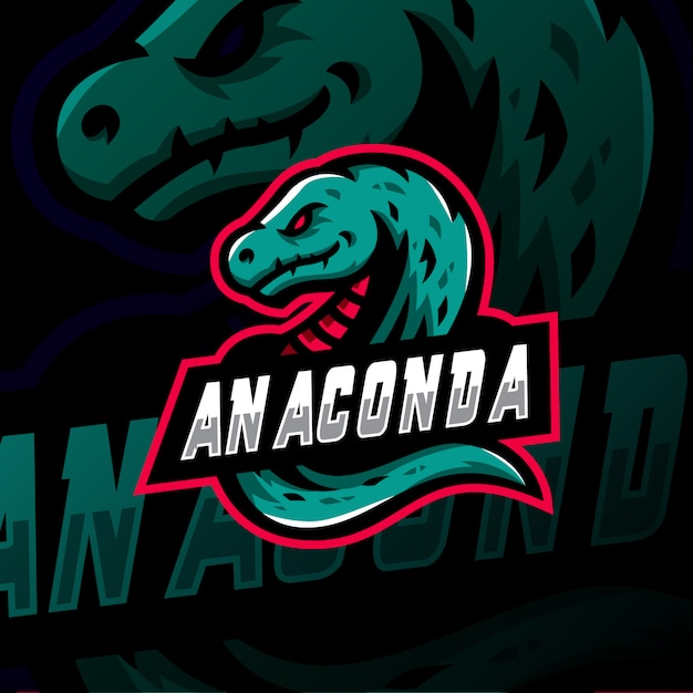 Download Free Anaconda Mascot Logo Esport Gaming Premium Vector Use our free logo maker to create a logo and build your brand. Put your logo on business cards, promotional products, or your website for brand visibility.