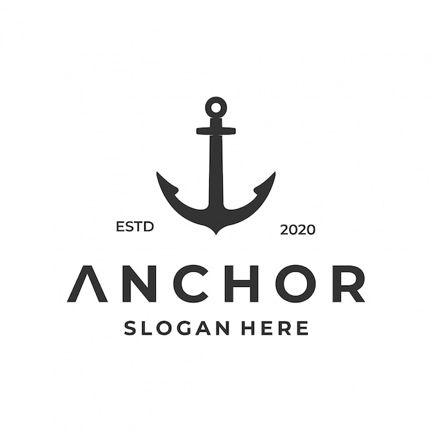 Premium Vector | Anchor logo inspiration.