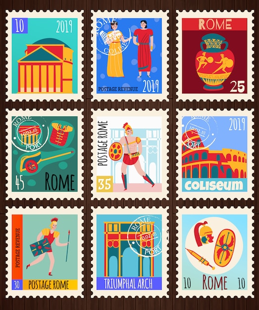 郵便切手 画像 無料のベクター ストックフォト Psd
