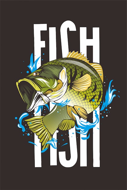 Download Angler fish illustration | Premium Vector