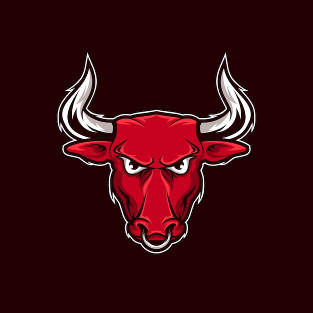 Download Free Angry Bull Head Mascot Logo Design Strong Logo Premium Vector Use our free logo maker to create a logo and build your brand. Put your logo on business cards, promotional products, or your website for brand visibility.