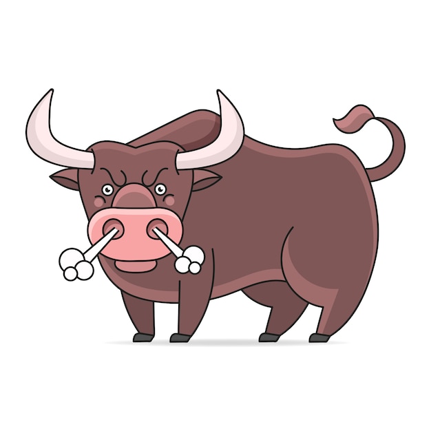 Download Free Angry Bull Illustration Premium Vector Use our free logo maker to create a logo and build your brand. Put your logo on business cards, promotional products, or your website for brand visibility.