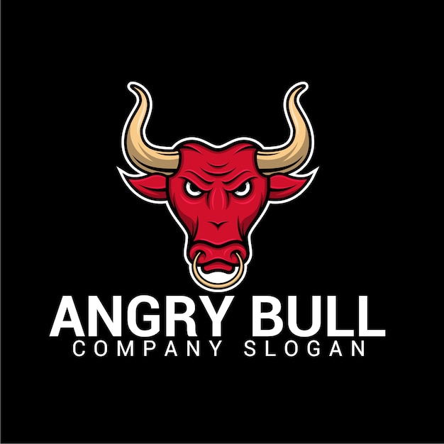 Download Free Angry Bull Logo Premium Vector Use our free logo maker to create a logo and build your brand. Put your logo on business cards, promotional products, or your website for brand visibility.