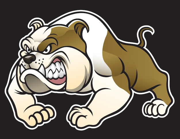 Download Free Angry Bulldog Premium Vector Use our free logo maker to create a logo and build your brand. Put your logo on business cards, promotional products, or your website for brand visibility.