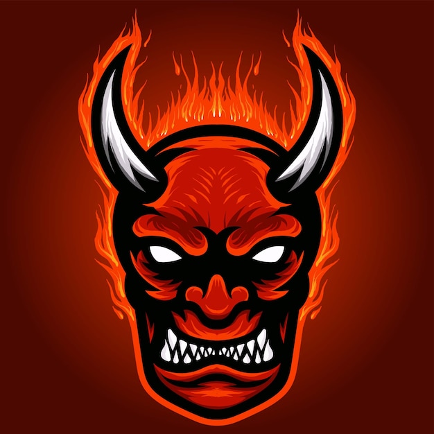 Download Free Angry Devils Fire Head Mascot Premium Vector Use our free logo maker to create a logo and build your brand. Put your logo on business cards, promotional products, or your website for brand visibility.