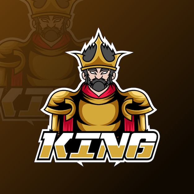 Download Free Angry King Sport Esport Logo Template Gold War Uniform Premium Use our free logo maker to create a logo and build your brand. Put your logo on business cards, promotional products, or your website for brand visibility.