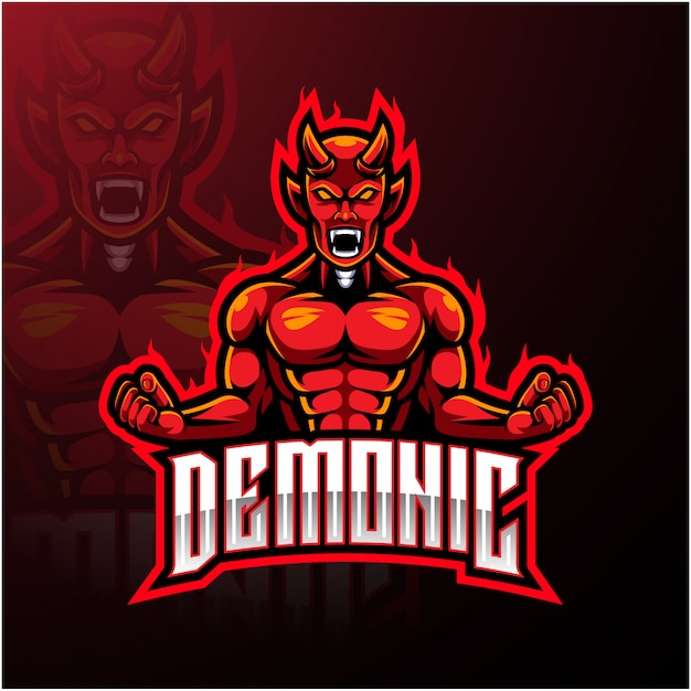 Download Free Angry Red Devil Mascot Logo Premium Vector Use our free logo maker to create a logo and build your brand. Put your logo on business cards, promotional products, or your website for brand visibility.