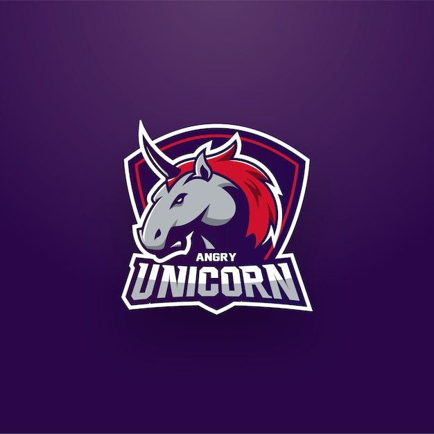 Download Free Angry Unicorn Esport Logo Premium Vector Use our free logo maker to create a logo and build your brand. Put your logo on business cards, promotional products, or your website for brand visibility.