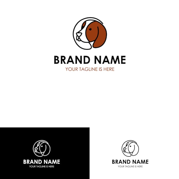 Download Free Animal Dog Logo Template Premium Vector Use our free logo maker to create a logo and build your brand. Put your logo on business cards, promotional products, or your website for brand visibility.