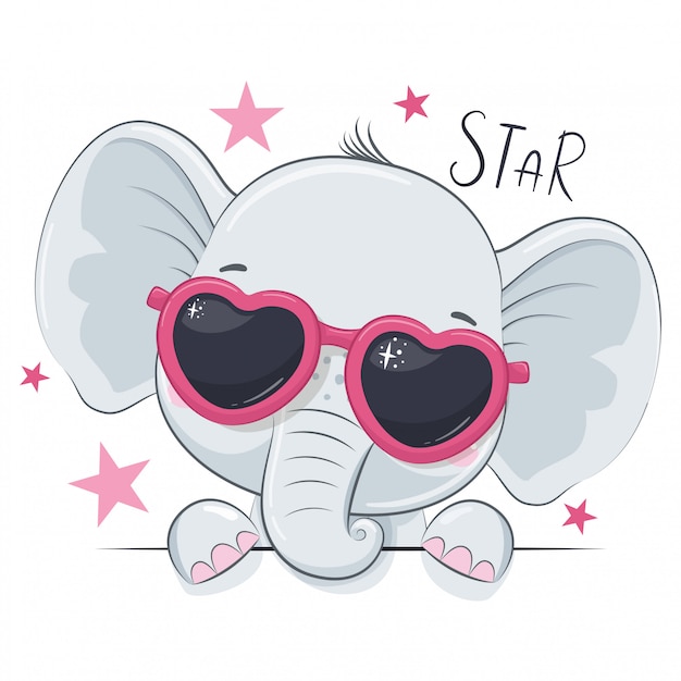Free Free Elephant With Glasses Svg 843 SVG PNG EPS DXF File