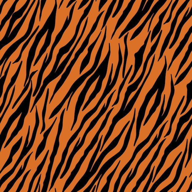 Premium Vector | Animal tiger seamless pattern background