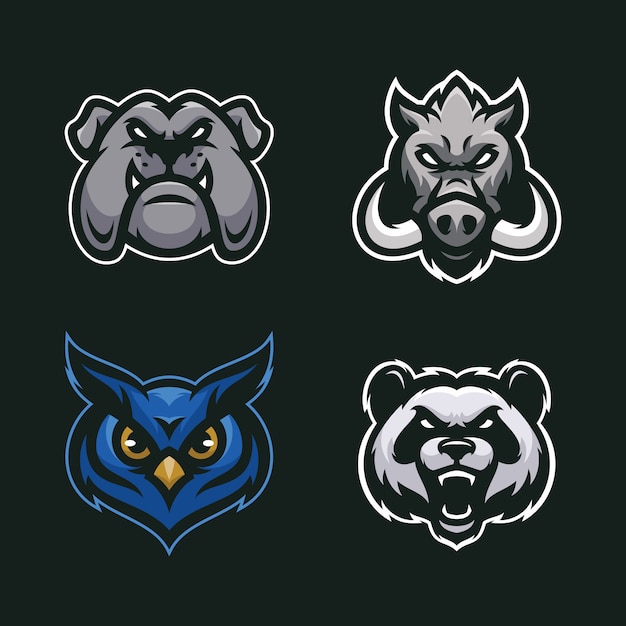 Download Free Animals Mascot Gaming Logo For Esport Team Premium Vector Use our free logo maker to create a logo and build your brand. Put your logo on business cards, promotional products, or your website for brand visibility.