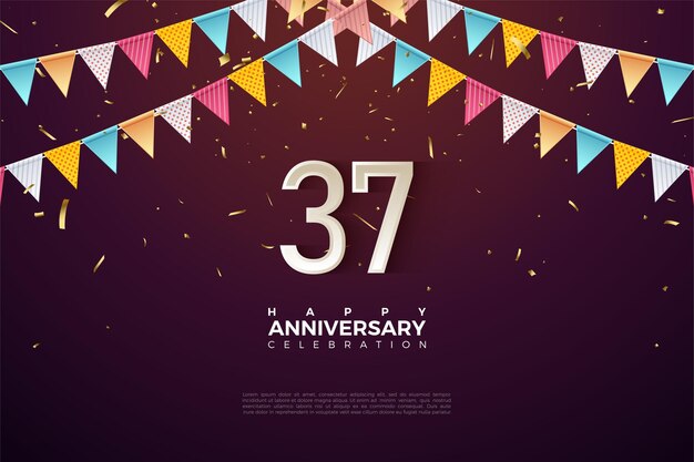 Premium Vector | Anniversary 15