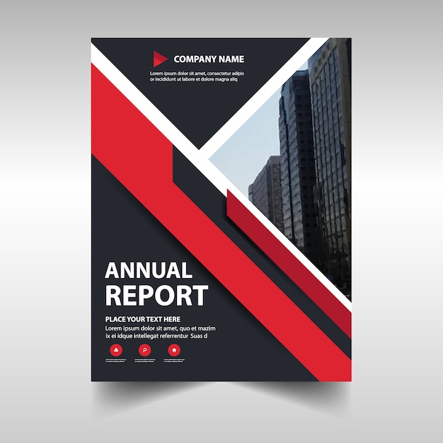 Annual Business Report Cover Vector Free Download   Annual Business Report Cover 1201 949 