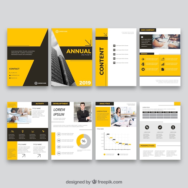 Download Annual Report Vectors, Photos and PSD files | Free Download