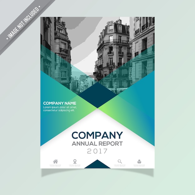 Company Annual Report Template from image.freepik.com