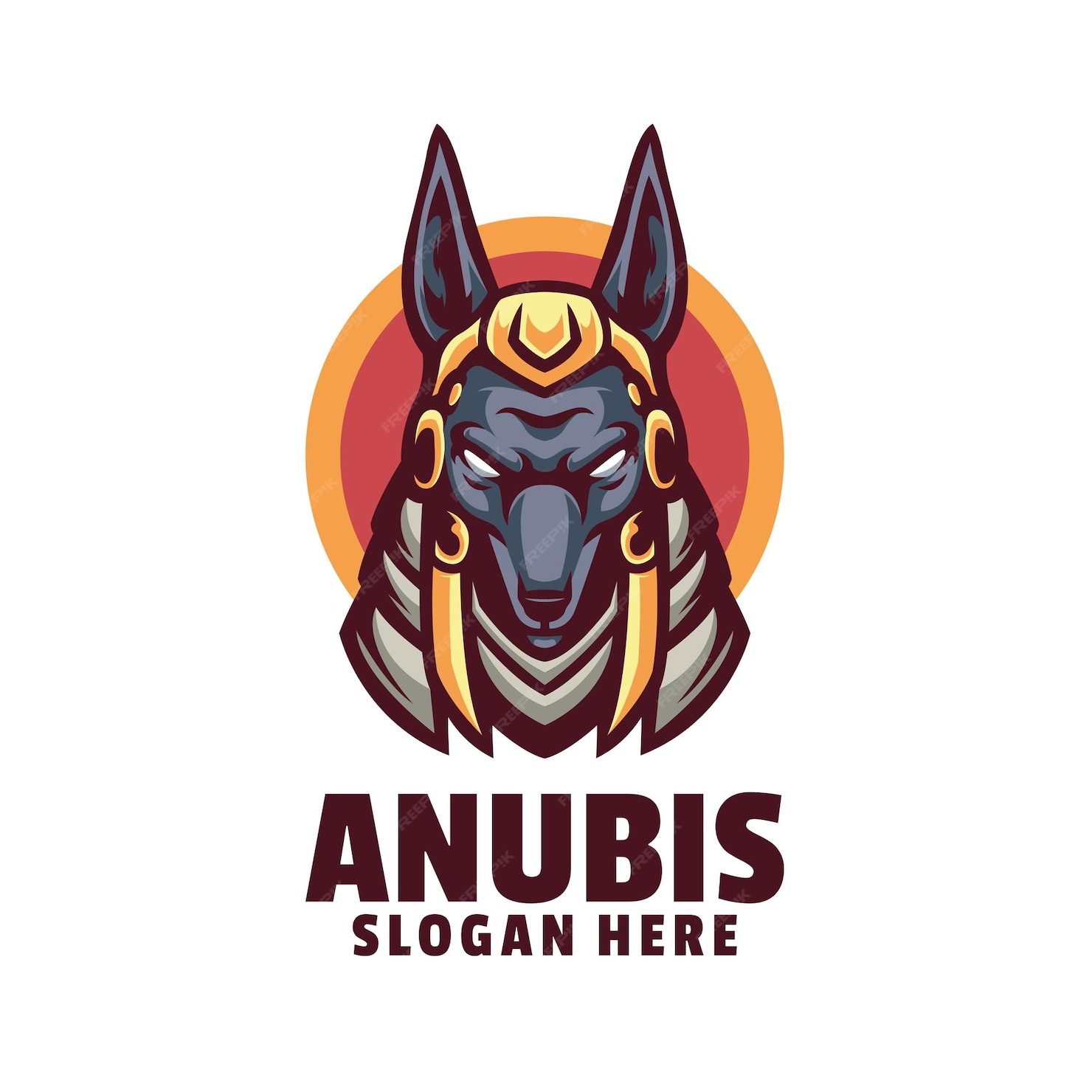 Premium Vector | Anubis logo designs vector